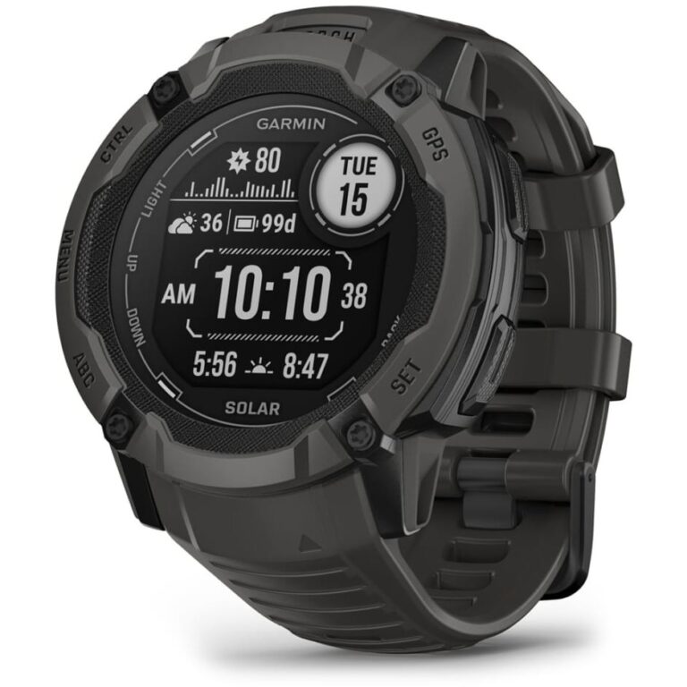 Orë e mençur Garmin Instinct 2x Solar / Display 2.79 cm 1.1 inch / E zezë