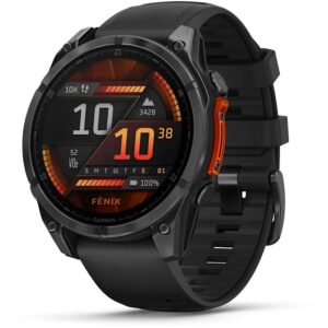 Orë e mençur Garmin Fenix 8  / 47mm / E zezë