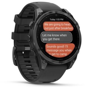 Orë e mençur Garmin Fenix 8  / 47mm / E zezë