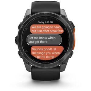 Orë e mençur Garmin Fenix 8 – Black, 51mm