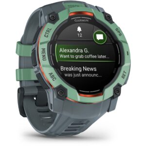 Orë e mençur Garmin Instinct 3 AMOLED (50mm) twilight/neo tropic