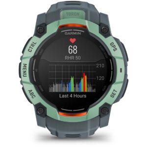 Orë e mençur Garmin Instinct 3 AMOLED (50mm) twilight/neo tropic