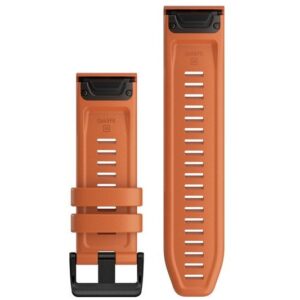 Rrip për orë Garmin Ersatzarmband QuickFit 26mm Silikon Orange/