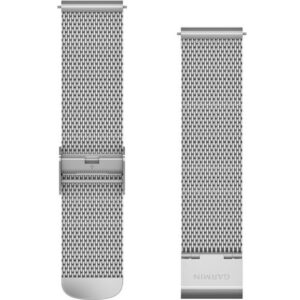 Rrip për orë Garmin 20mm Replacement Band for Vivomove – Silver Milanese