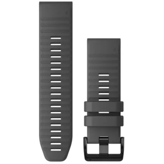 Garmin QuickFit Replacement Silicone Strap 26mm – Gri e errët