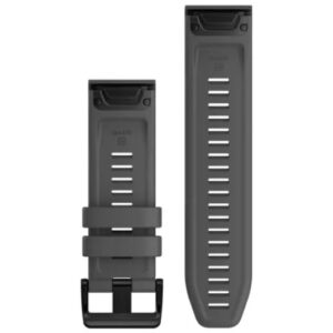 Garmin QuickFit Replacement Silicone Strap 26mm – Gri e errët