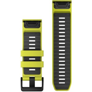 Rrip për orë Garmin Ersatzarmband QuickFit 26mm Silikon Amp Yellow/Graphit