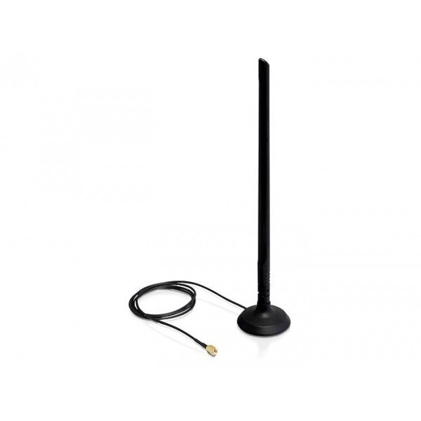 Kabllo për Rrjet DELOCK WLAN Antenna RP‑SMA / 2.4 GHz / 6.5 dBi / Omnidirectional / Joint