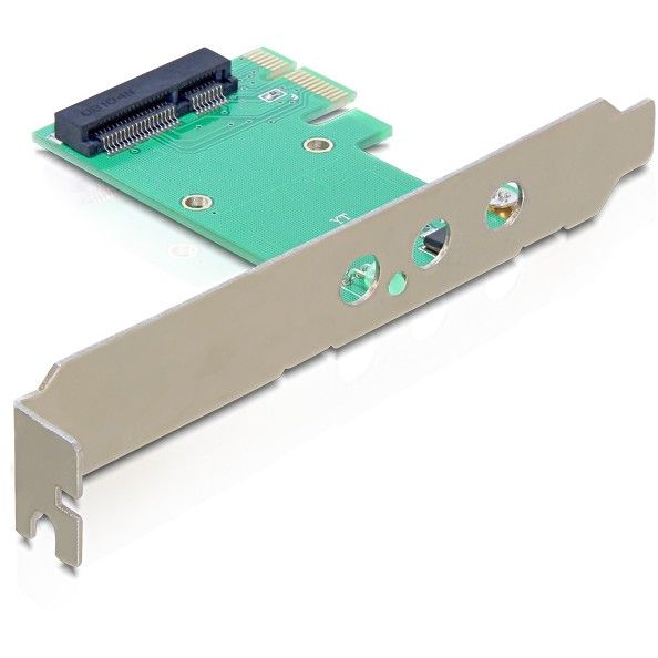 Karta të Rrjetit DELOCK PCIe Card to Mini PCIe with 3x RP‑SMA Antenna Connectors - Figura 2