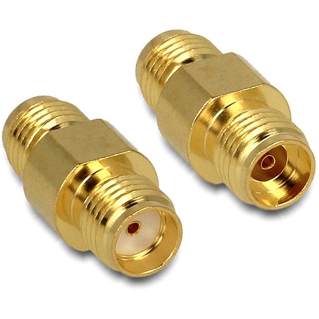 Aksesorë për Rrjet DELOCK HF SMA Socket to SMA Socket - Figura 2