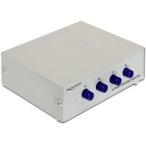 Switch Serial DELOCK / 4-Port RS-232 / Manual