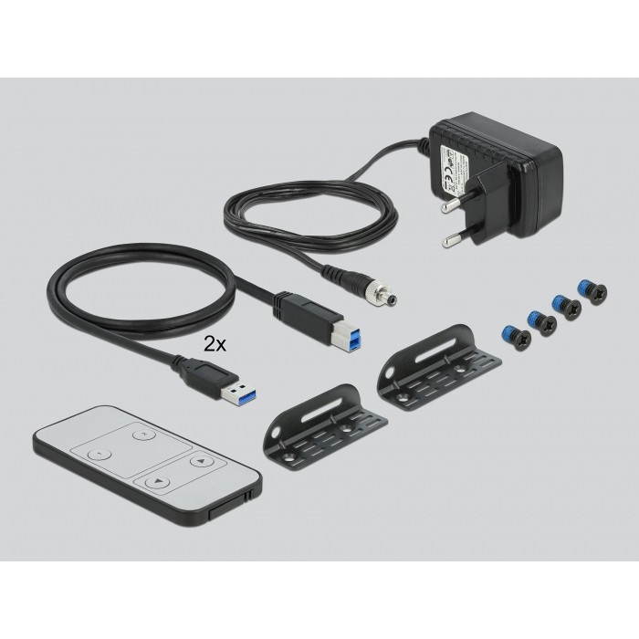 Switch KVM DELOCK DisplayPort 1.4/ 8K 30Hz / USB 3.0 / Audio - Figura 3
