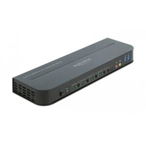 Switch  KVM DELOCK / HDMI / 4K 60Hz / USB 3.0 / Audio