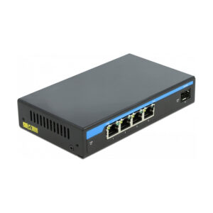 Delock Managed Gigabit PoE Switch 4-Port me 1x SFP Uplink 4