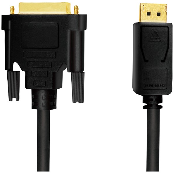 Kabllo DisplayPort - DVI / LogiLink / DP 1.2 → DVI 1.2 / 2.0m - Zezë - Figura 5