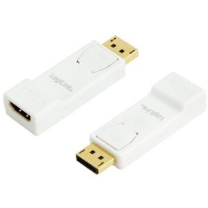 Adapter LogiLink / DisplayPort Plug → HDMI-A Plug / me Lock / 4K - Zezë