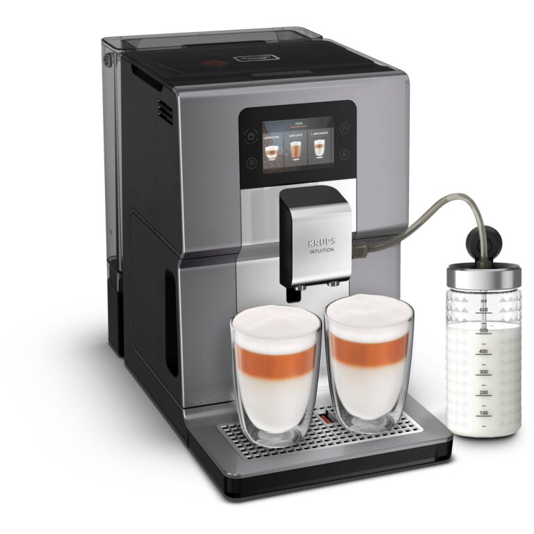 Aparat për kafe Coffee Machine Krups EA 875 E Intuition Preference+ – Zezë/Hiri