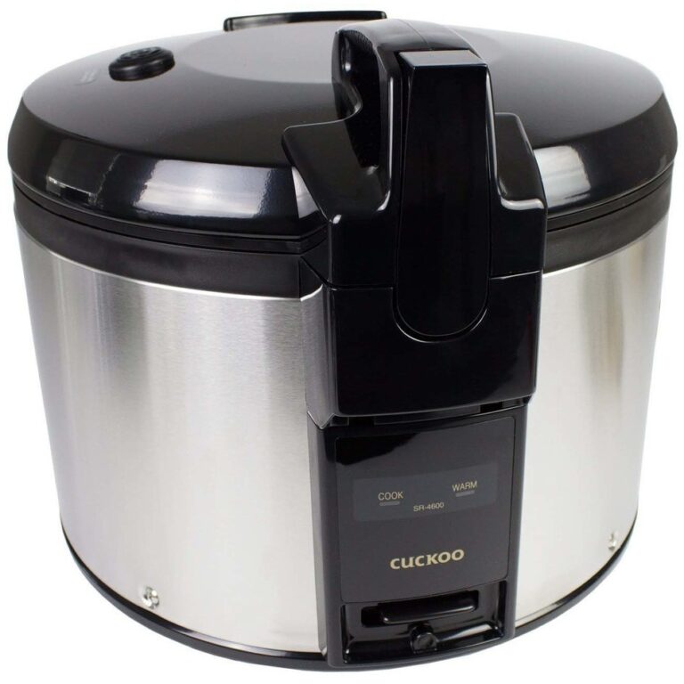 Furrë e mençur Rice Cooker Cuckoo / 4.60L / Model SR-4600 / Non-stick Coating / Stainless Steel Housing - Argjend/Zezë