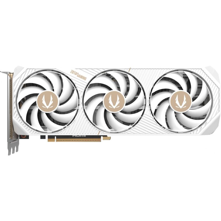 Kartelë Grafike NVIDIA RTX 5070 Ti 16GB Zotac Gaming SOLID Core OC GDDR7 3 Fan white