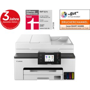 Printer Multifunksional Canon MAXIFY GX2050 A4 Color Inkjet