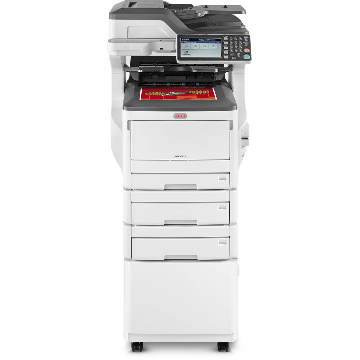 Printer i madh OKI MC853dnv A3 Color LED - Figura 2