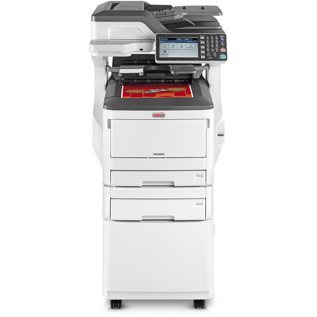 Printer i madh OKI MC853dnct A3 Color LED - Figura 2