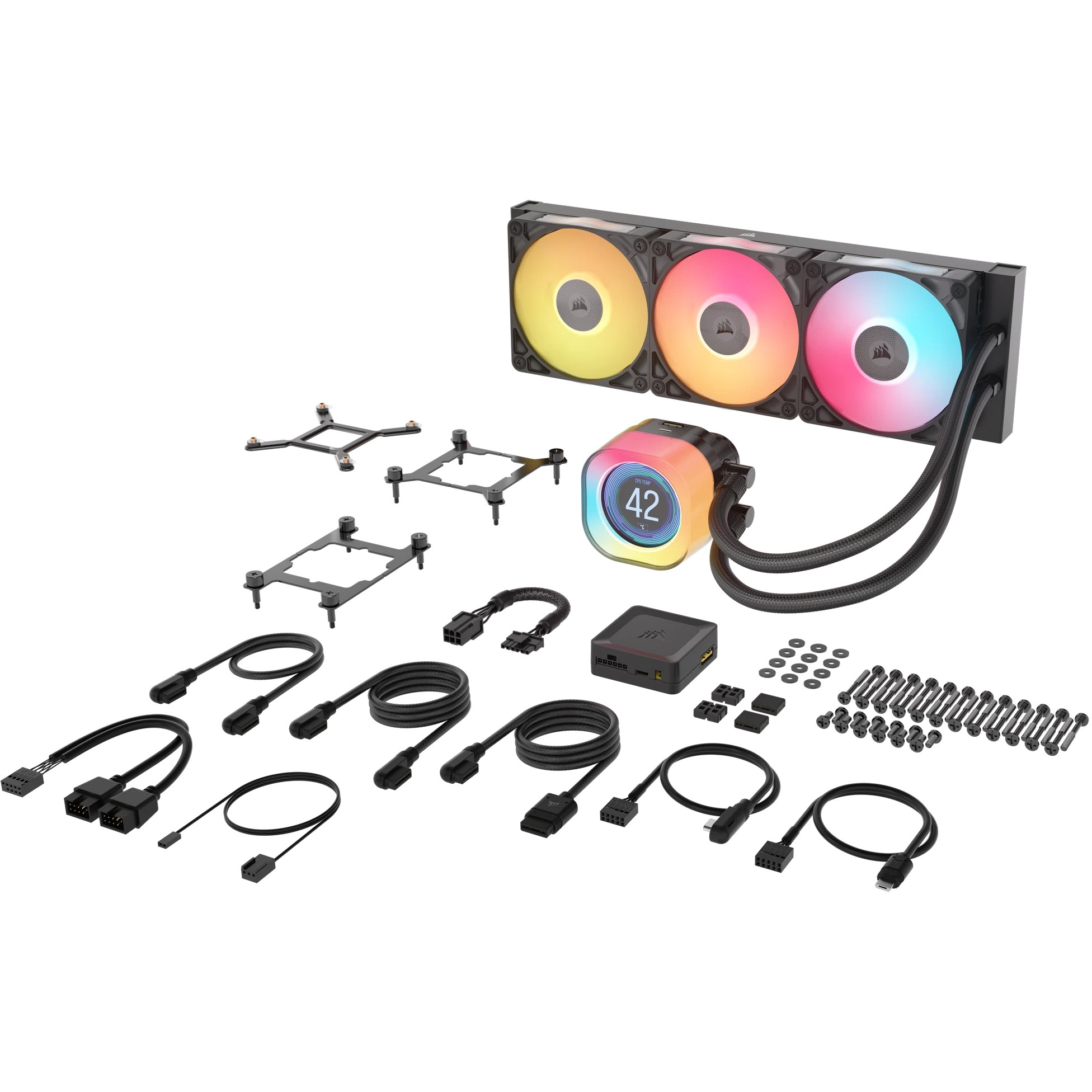 Ftohës për procesor – Corsair iCUE LINK TITAN 360 RX LCD 360mm - Figura 4