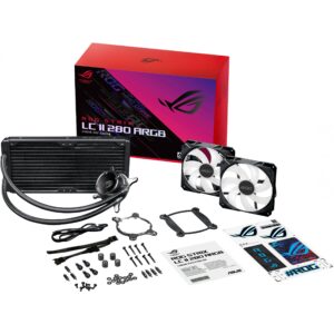 Ftohës për Procesor Asus WAK ROG Strix LC II 280 ARGB e zezë