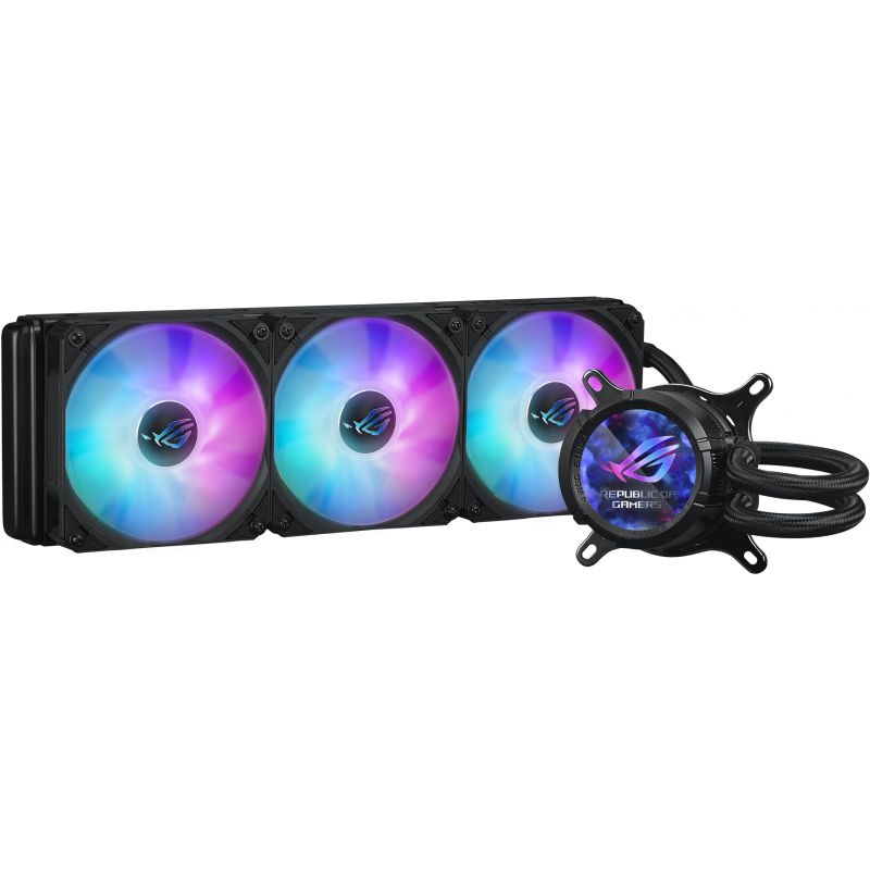 Ftohës për Procesor Asus ROG Strix LC III 360 ARGB LCD CPU Liquid Cooler