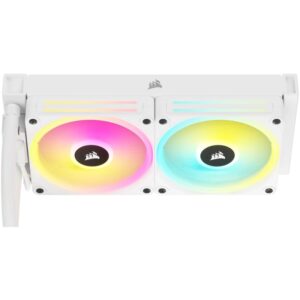 Ftohës për Procesor K CORSAIR WAK Cooling iCUE LINK H100i WHITE RGB AIO 240mm