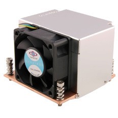 Ftohës për Procesor Inter-Tech R-5 2HE aktiv 2011/2066 SQUARE 80mmx80mm