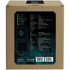 Ftohës për Procesor K ICEBERG THERMAL IceSLEET X9 Dual TR ARGB - Threadripper only