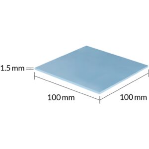 PAD K ARCTIC Thermal pad BLAU TP-3 100x100mm.1pcs