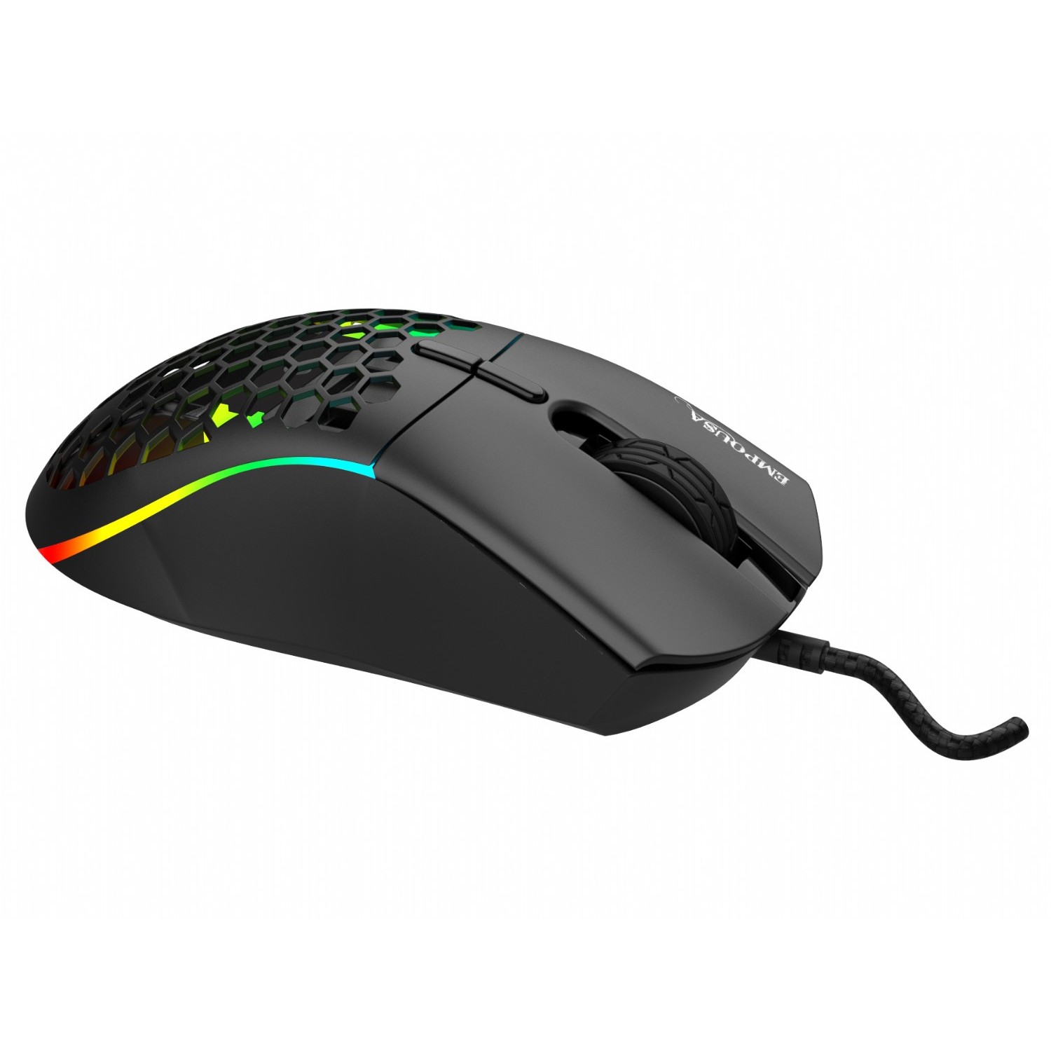 Maus Gaming / INCA / IMG-GT20 / 10000 DPI / RGB / 7 Butona / Zezë - Figura 2