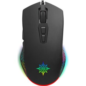 Maus Gaming / INCA / IMG-GT17 / 6400 DPI / RGB / 7 Butona / Zezë