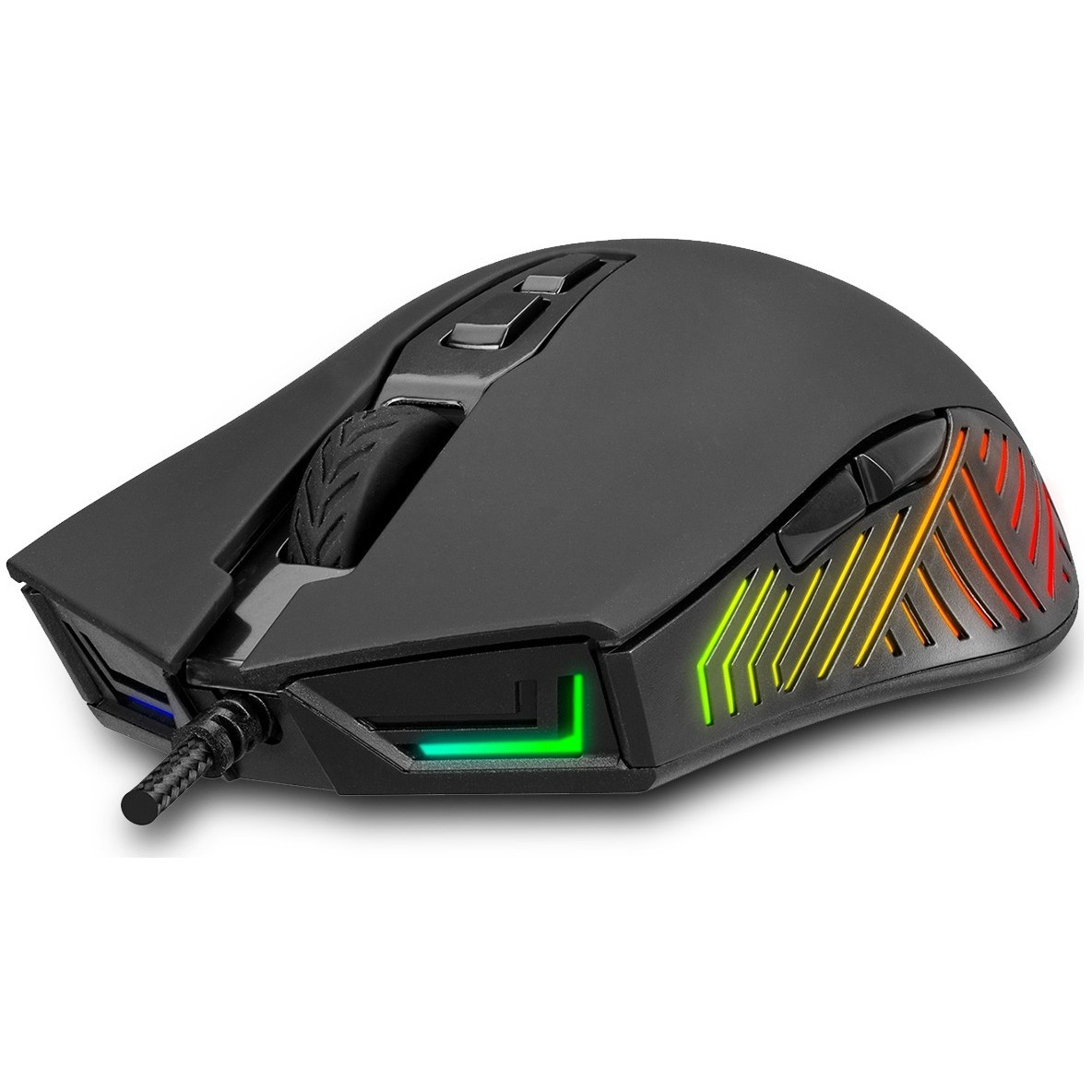 Maus Gaming / INCA / IMG-GT17 / 6400 DPI / RGB / 7 Butona / Zezë - Figura 2