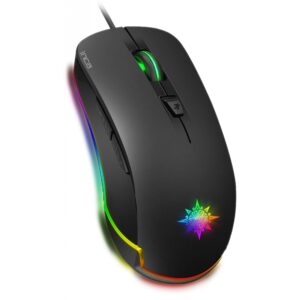 Maus Gaming  INCA IMG-327/ Gaming/ Optical 4800 DPI/ 6 Butona/ RGB – Zezë