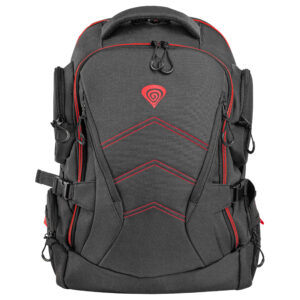 Çantë Genesis Notebook Pallad 550 Backpack 17.3" - Zezë/Kuqe