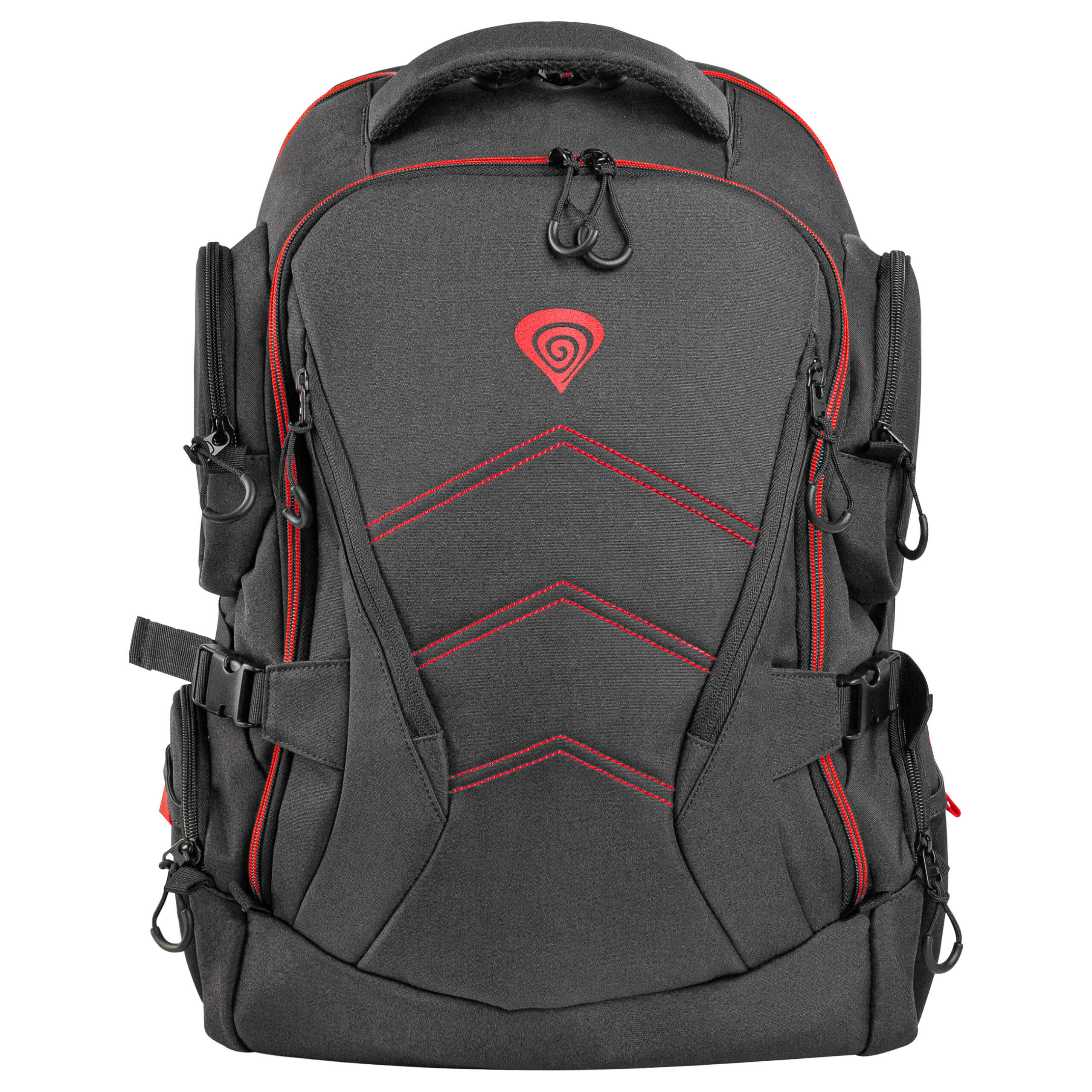 Çantë Genesis Notebook Pallad 550 Backpack 17.3" - Zezë/Kuqe