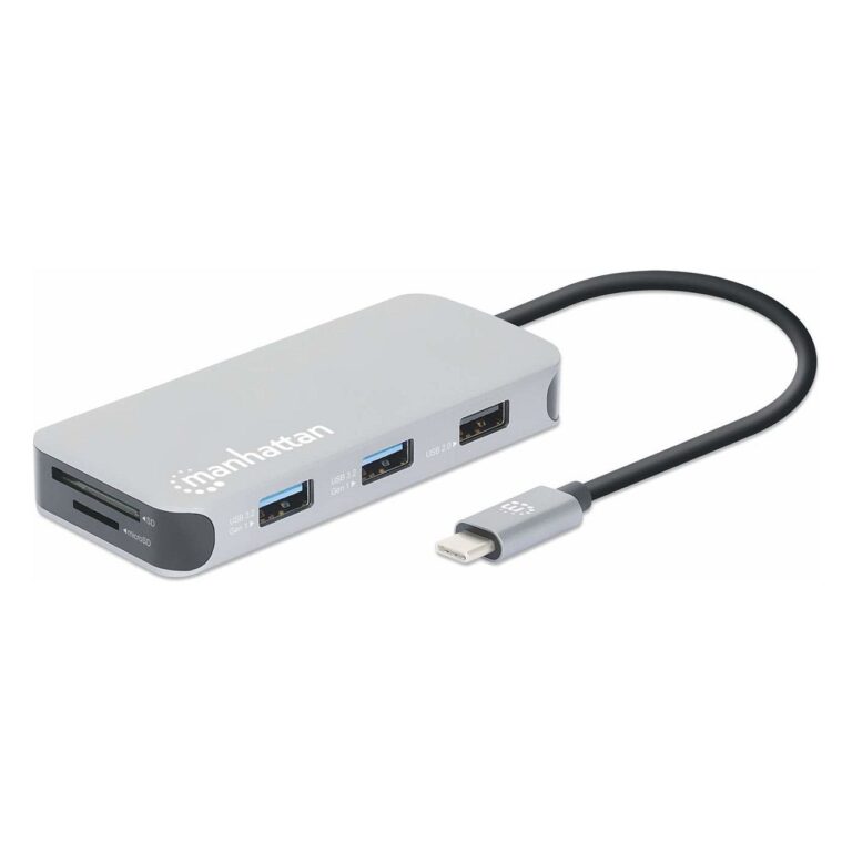 Docking station MANHATTAN / USB-C / 8-in-1 / HDMI / RJ45 / 3xUSB-A – Argjendi