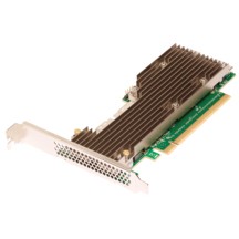 Këllëf për Disqe Broadcom P411W-32P / NVMe SSD / 8x4 or 16x2 or 32x1 / PCIe Gen4 x16 / HBA