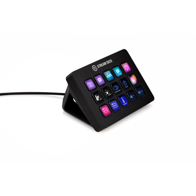 Kontroller Elgato Stream Deck MK.2 / 15 butona LCD të personalizueshëm / USB / e zezë