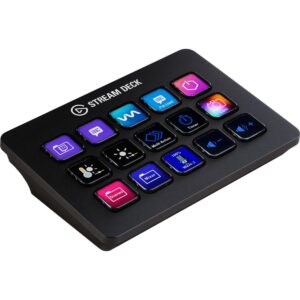 Kontroller Elgato Stream Deck MK.2 / 15 butona LCD të personalizueshëm / USB / e zezë