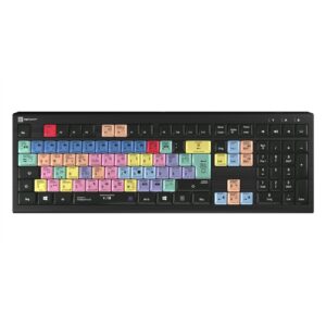 Tastierë Gaming LogicKeyboard Astra 2 / Adobe Premiere Pro CC / DE-Layout / PC - Zezë