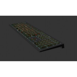 Tastierë Gaming Logic Keyboard macOS X Shortcuts Astra 2 DE QWERTZ (Mac)