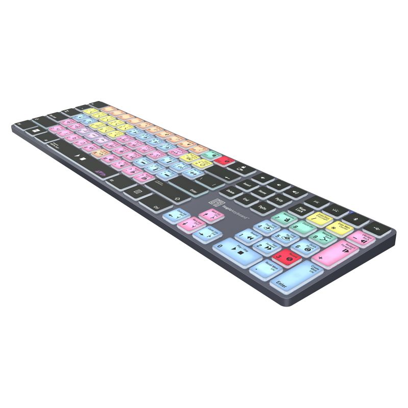 Tastierë Me kabllo Logickeyboard Avid Pro Tools Titan DE – Zezë/Shumëngjyrëshe - Figura 3