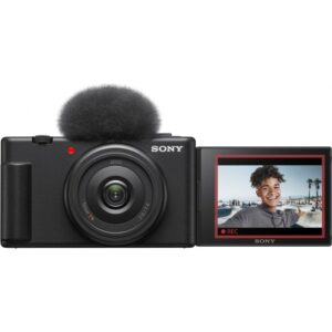 Kamerë digjitale Sony ZV-1F Vlog / 20,1 MP / Image sensor size 1" / Digital zoom: 4x / 4K Ultra HD / e zezë