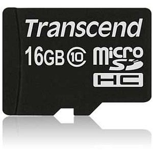 Kartë memorie SD CARD microSD 16GB Transcend SDHC Class10