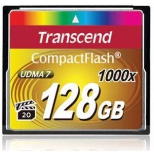 Kartë memorie SD CompactFlash 128GB Transcend TS128GCF1000. MLC