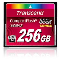 Kartë memorie SD CompactFlash 256GB Transcend TS256GCF800. MLC